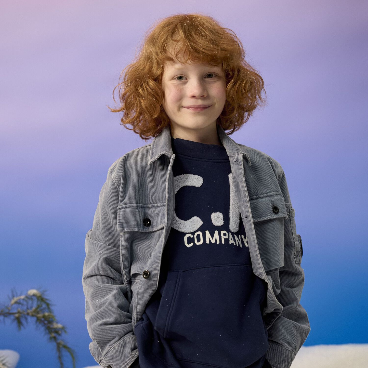 Boys Navy Blue Logo T-Shirt, 2, hi-res