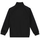 Boys Black Logo Jacket, 1, hi-res