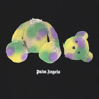 Black Teddy Bear Logo Long Sleeve Top, 1, hi-res