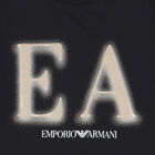 Boys Navy Blue Logo T-Shirt, 1, hi-res