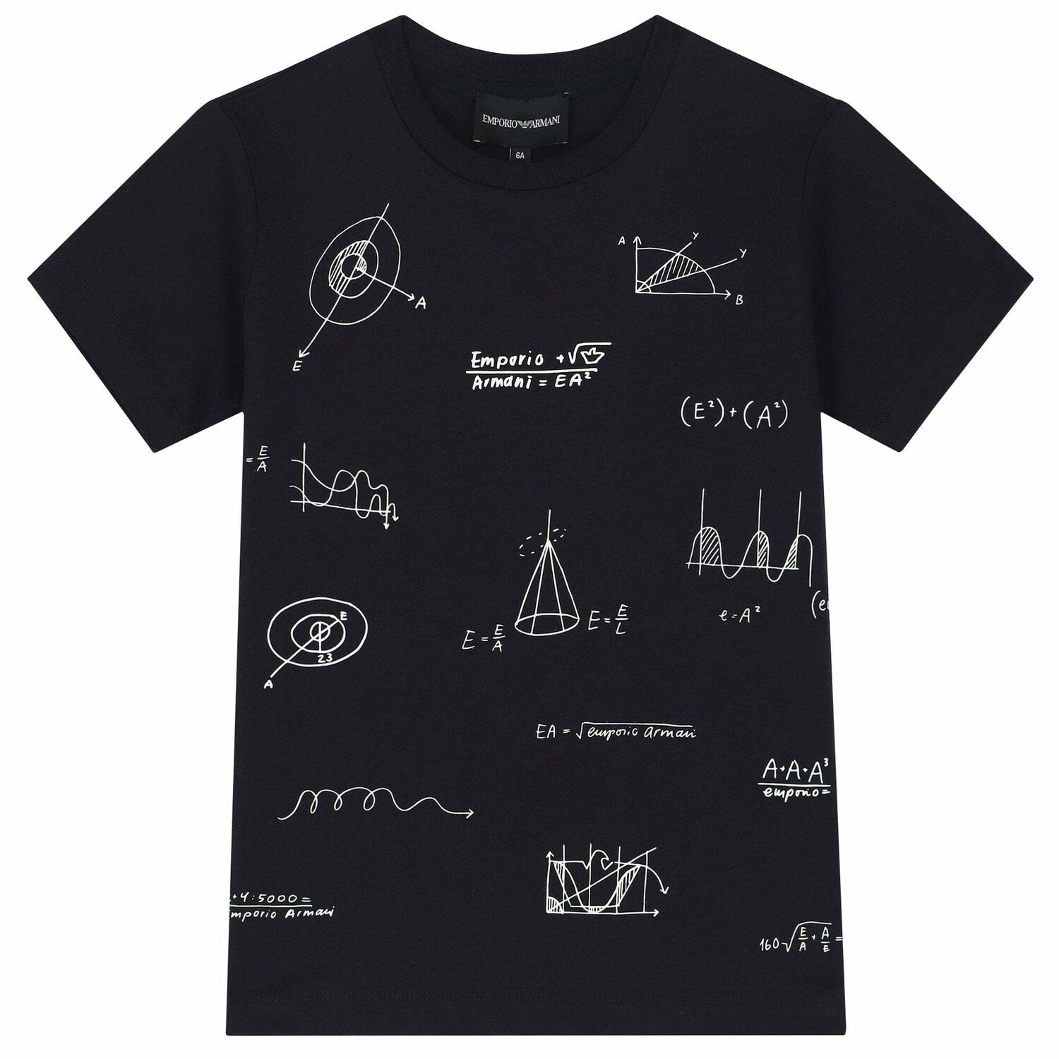 Boys Navy Logo T-Shirt, 2, hi-res