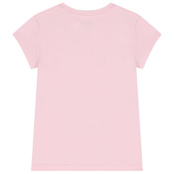 Girls Pink Polo Bear T-Shirt