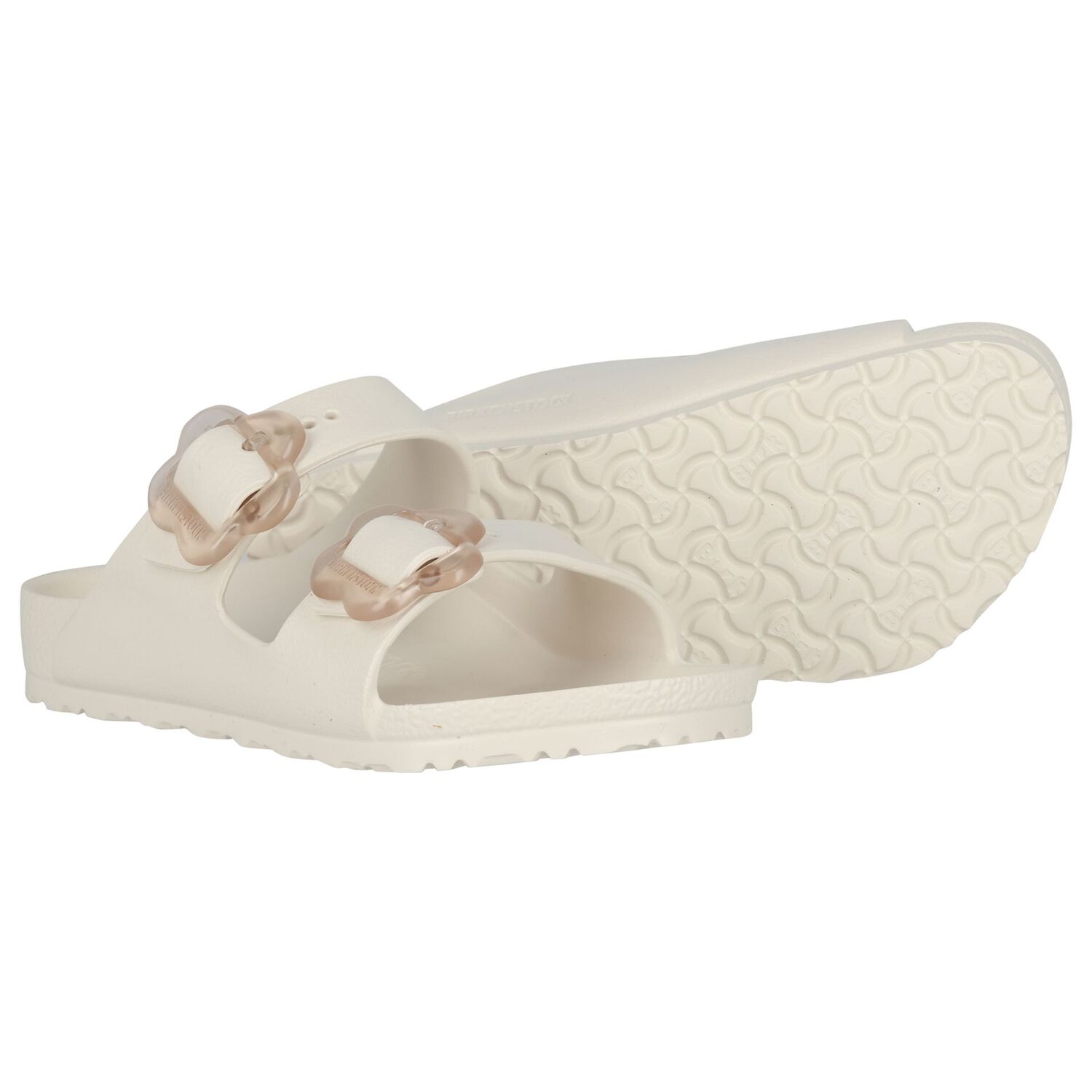 Girls Ivory Arizona Sandals, 1, hi-res