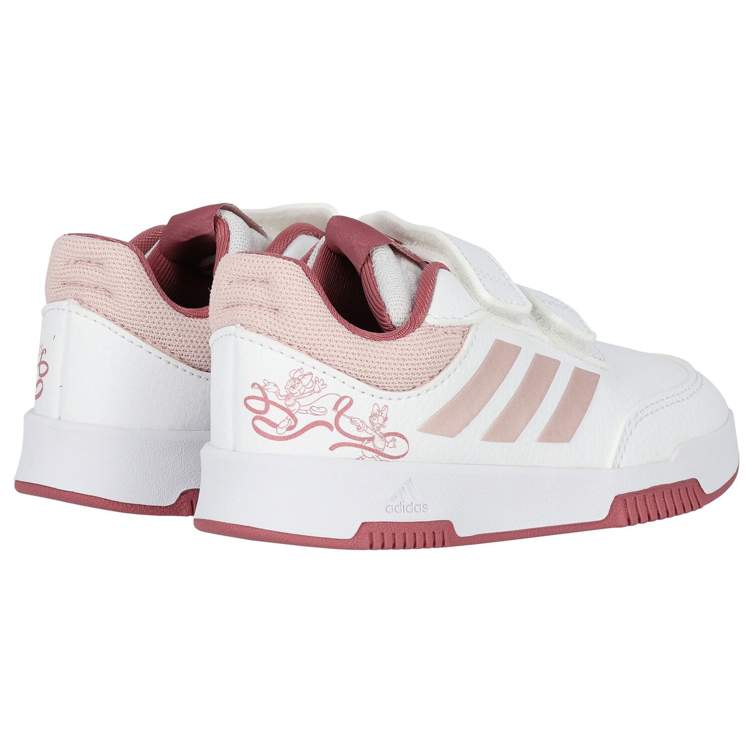 Girls White Minnie Mouse Trainers, 1, hi-res image number null