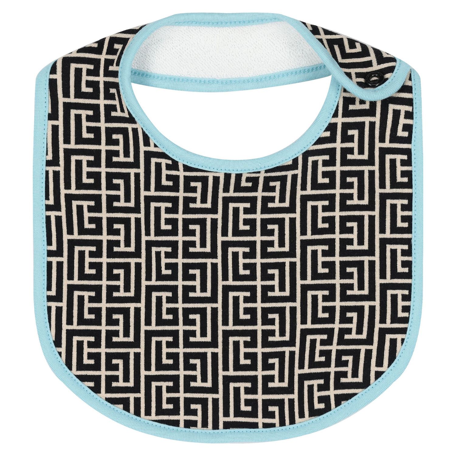 Baby Boys Blue & Monogram Print Babygrow Gift Set, 1, hi-res