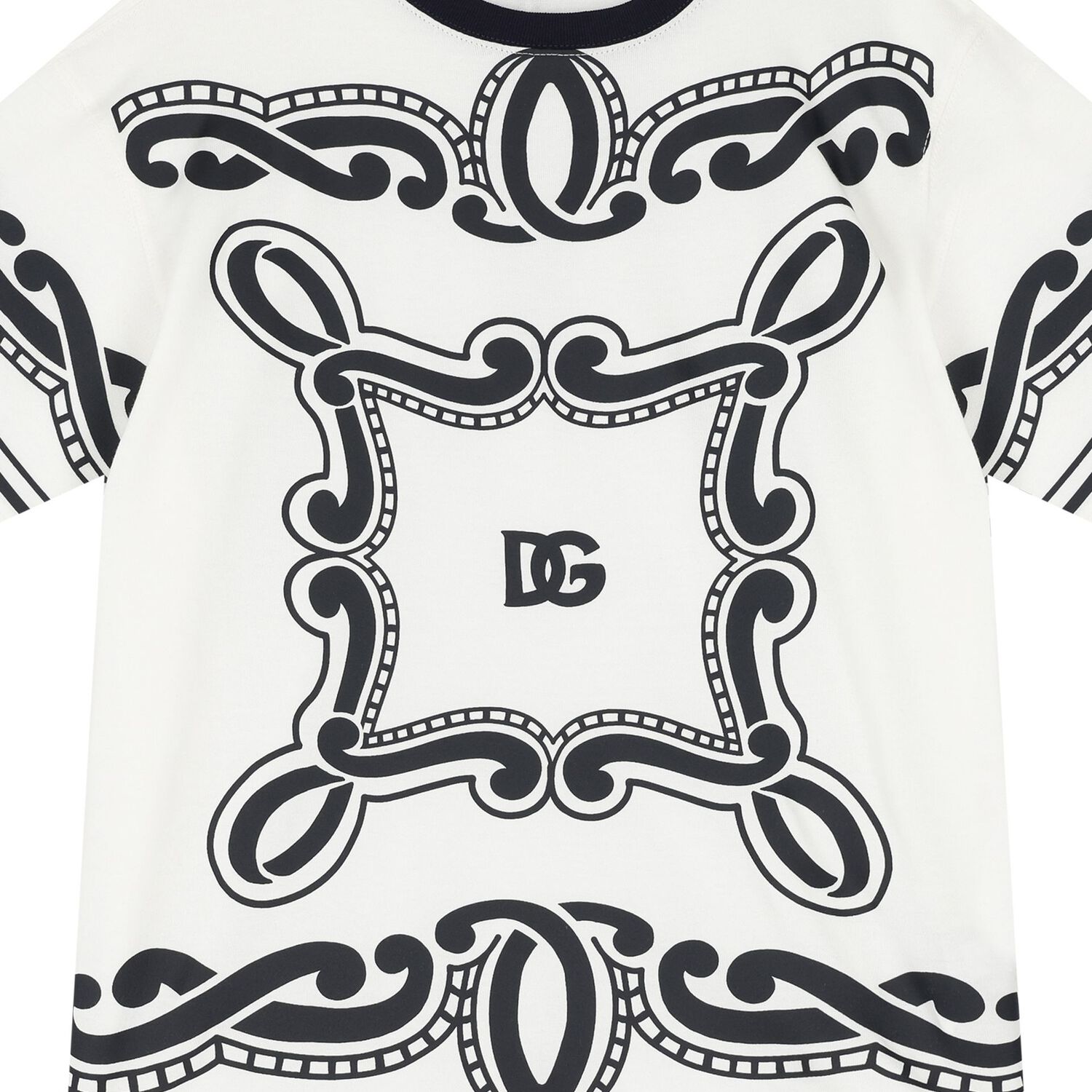 Boys Ivory & Black Bandana T-Shirt, 1, hi-res image number null