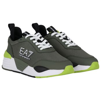 Green Logo Trainers