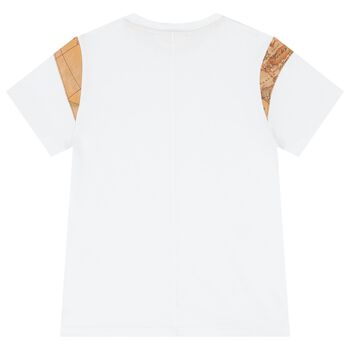 Boys White Logo T-Shirt