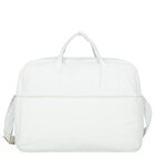 White Logo Baby Changing Bag, 1, hi-res