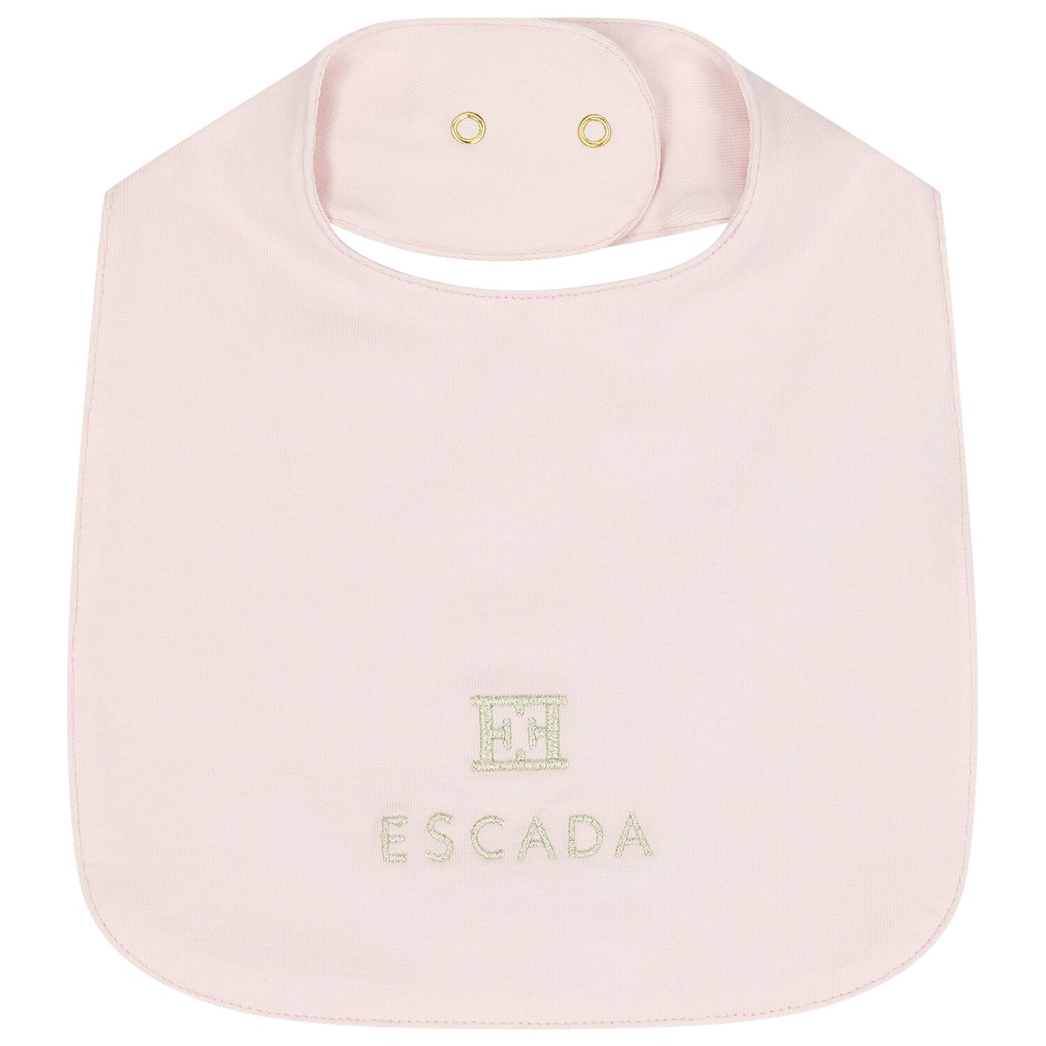 Baby Girls Pink Logo Bib, 2, hi-res