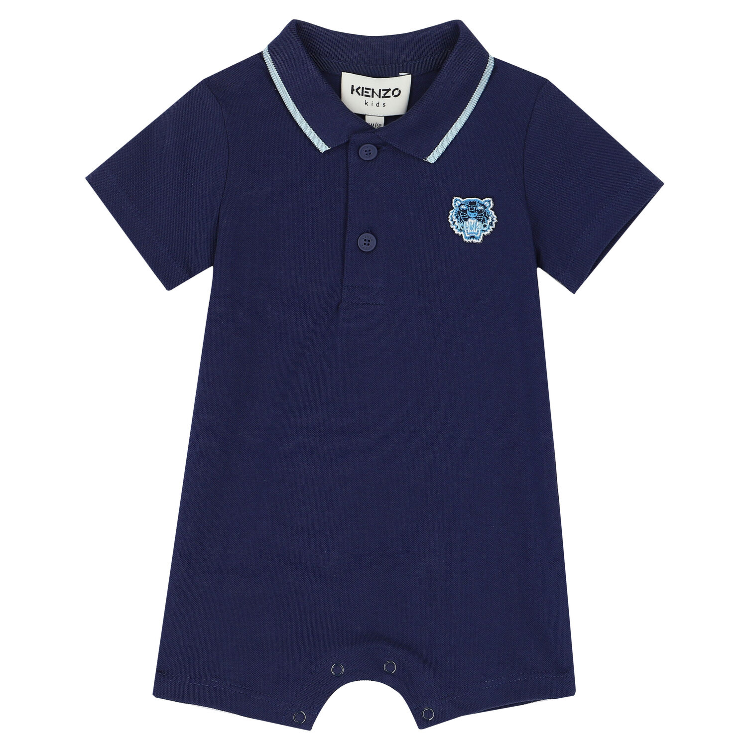 KENZO KIDS Baby Boys Navy Tiger Romper Junior Couture UK