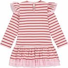 Girls Pink & Red Dress, 1, hi-res