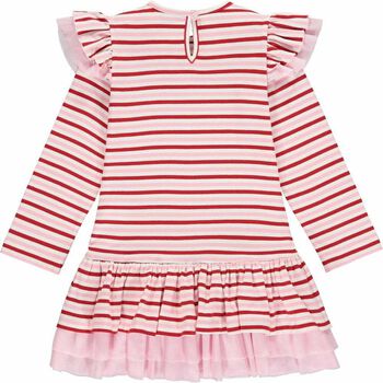 Girls Pink & Red Dress