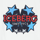 Younger Boys White Logo T-Shirt, 1, hi-res