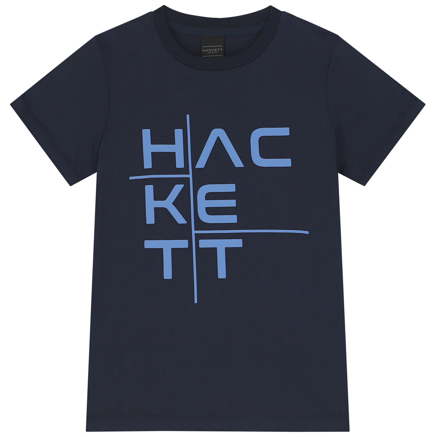 Boys Navy Blue Logo T-Shirt, 2, hi-res image number null