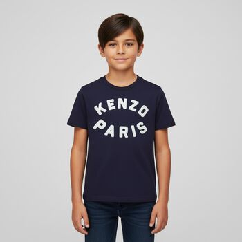 Navy Blue Logo T-Shirt, 2 Navy Blue Logo T-Shirt