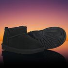 Black Classic Ultra Mini Suede Boots, 2, hi-res