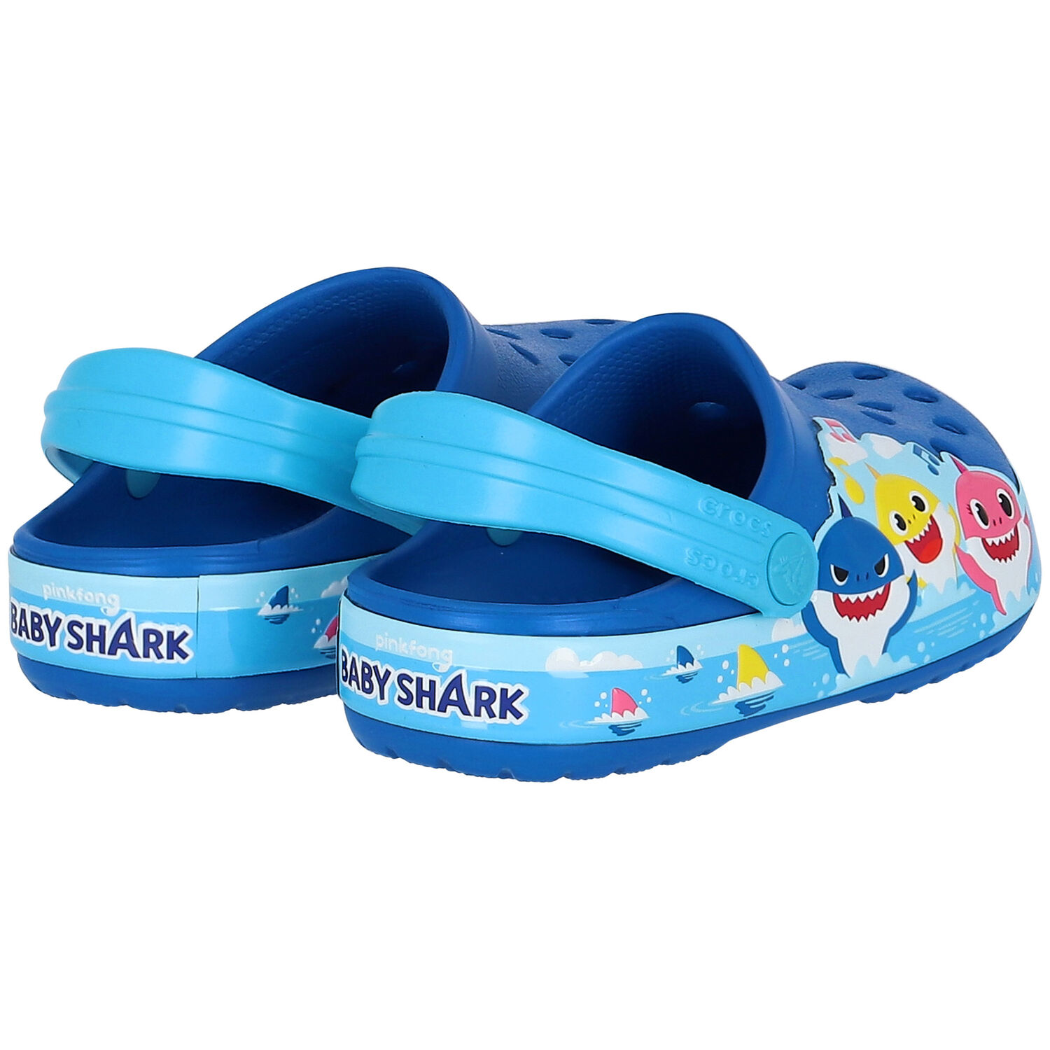 Blue Baby Shark Classic Clogs Sandals, 1, hi-res