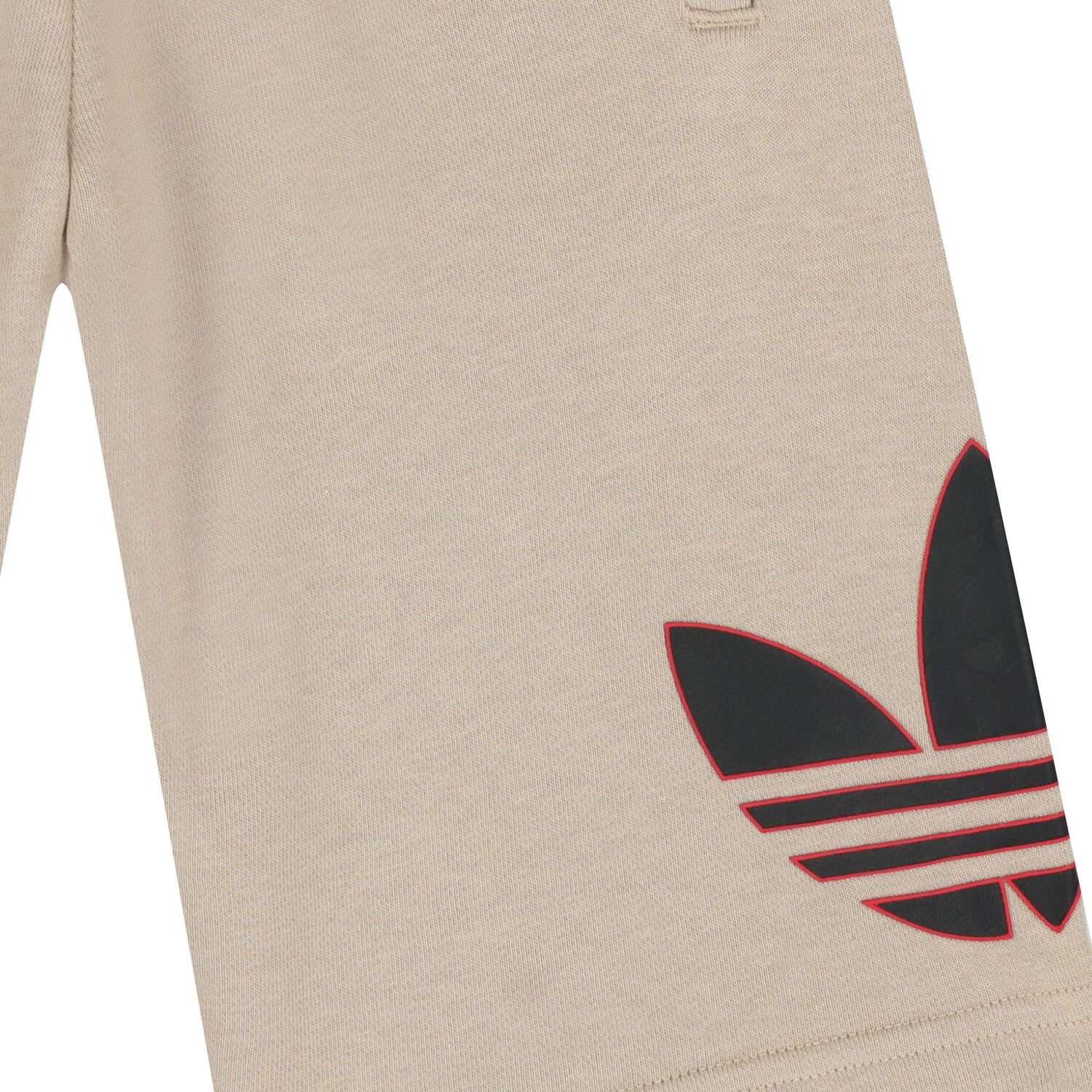 Boys Khaki Logo Shorts, 1, hi-res