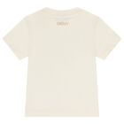Mini Me Ivory Logo T-Shirt, 1, hi-res