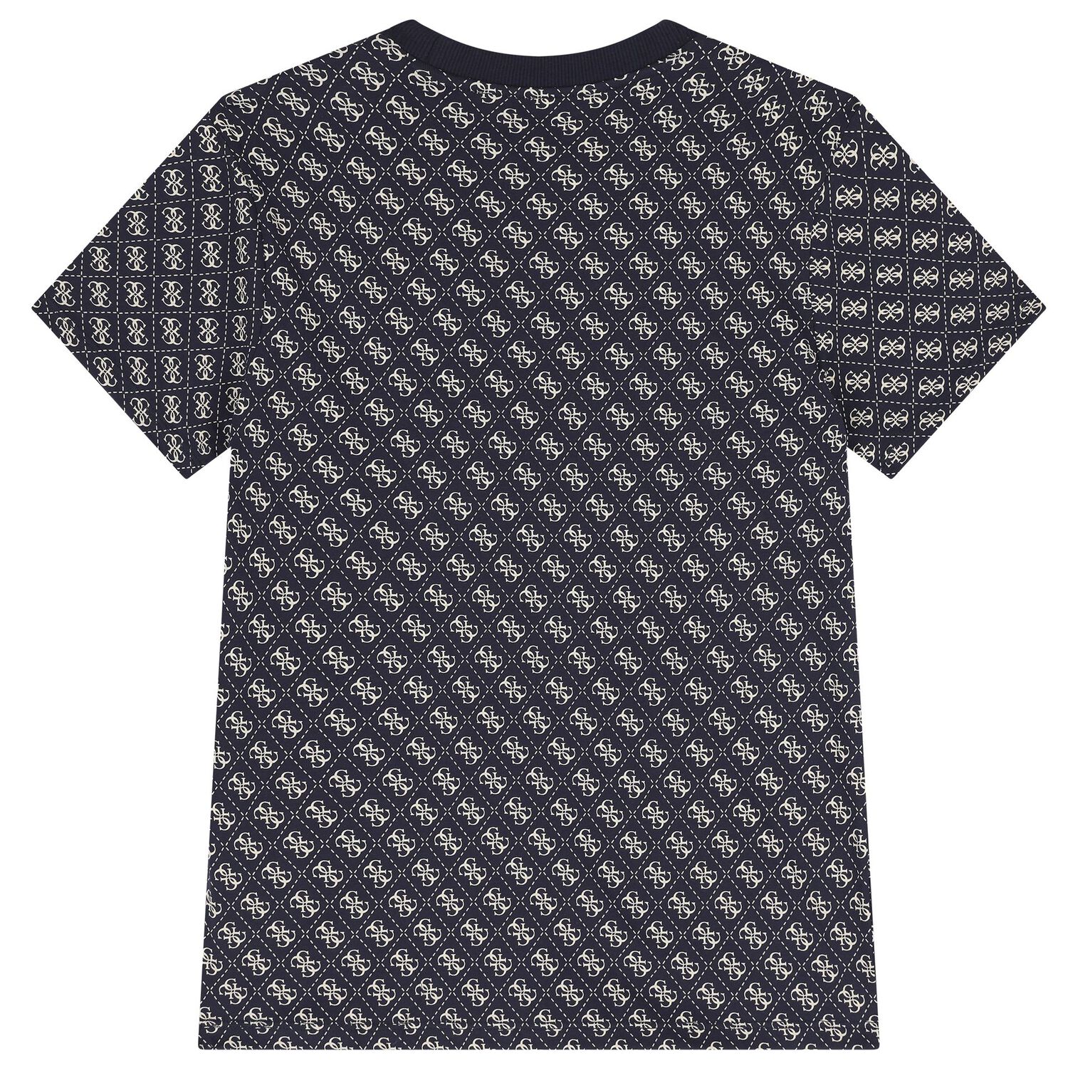 Boys Navy Blue Logo T-Shirt, 1, hi-res