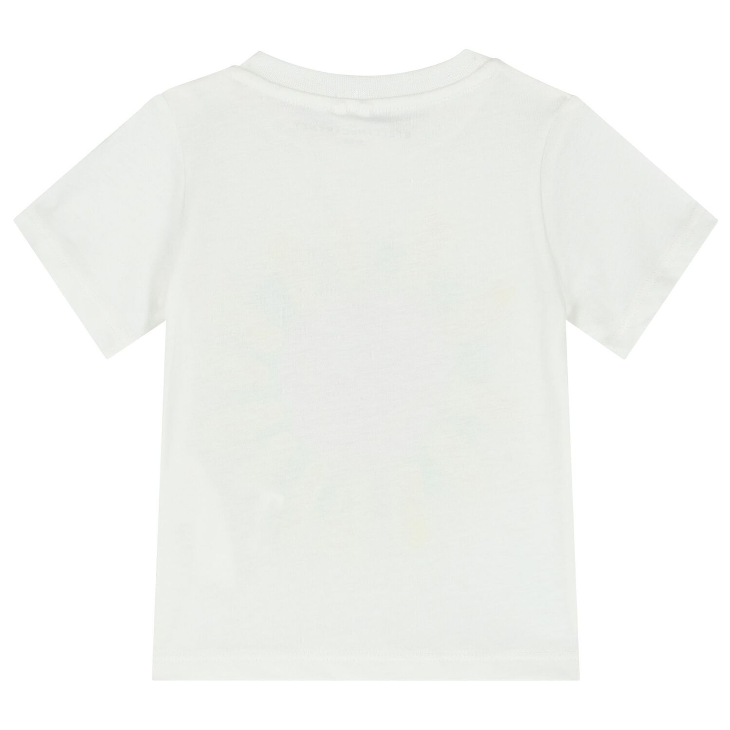 Younger Boys Ivory Shark T-Shirt, 1, hi-res