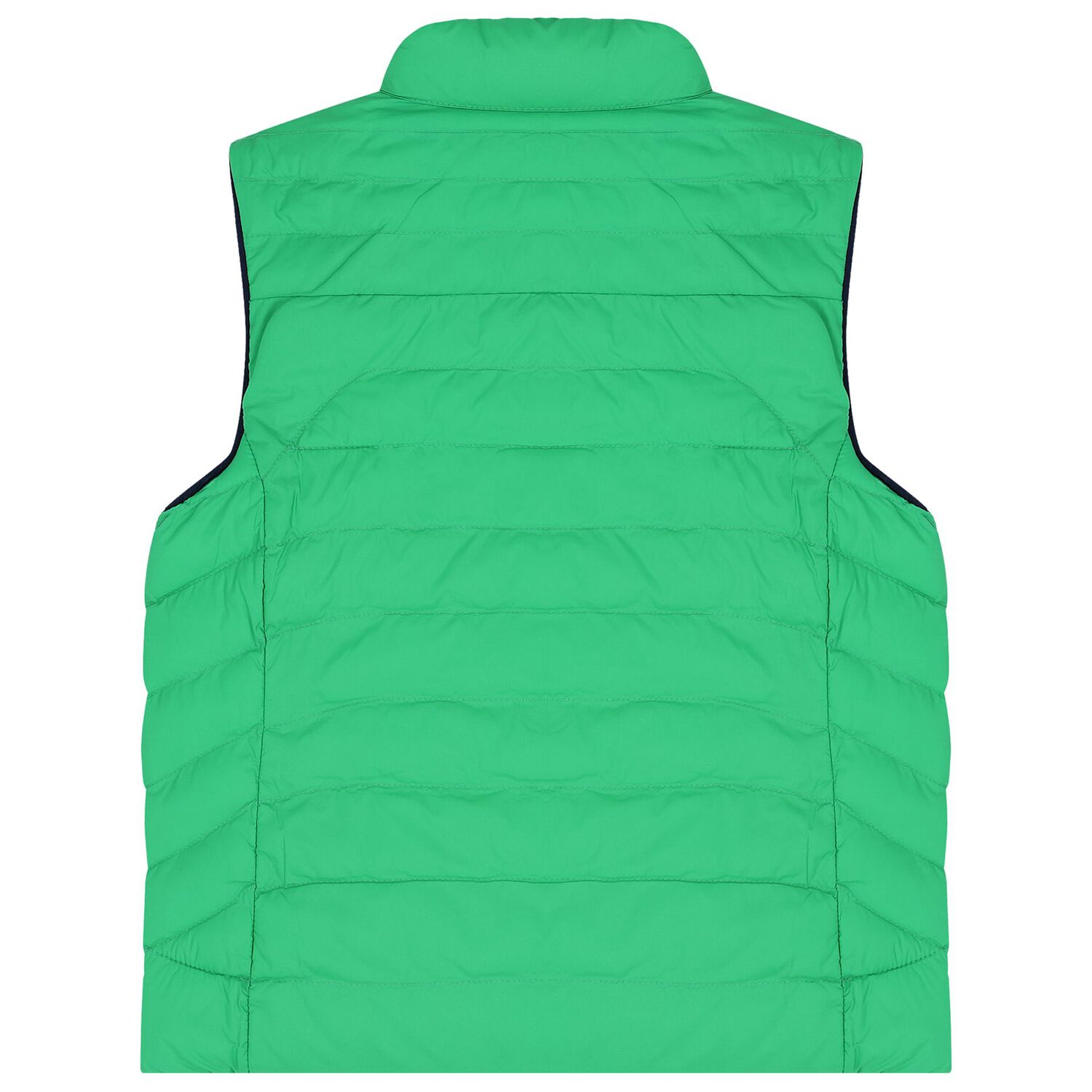 Boys Orange, Navy & Green Reversible Gilet, 1, hi-res image number null
