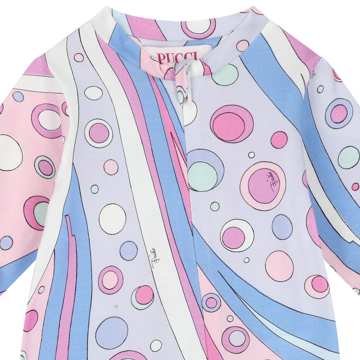 Baby Girls Pink & Lilac Fontane Babygrow Gift Set, 2, hi-res