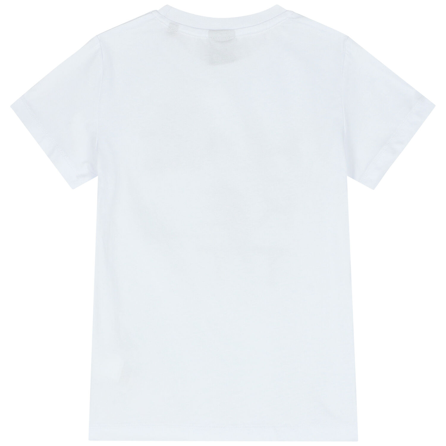 Boys White Logo T-Shirt, 1, hi-res