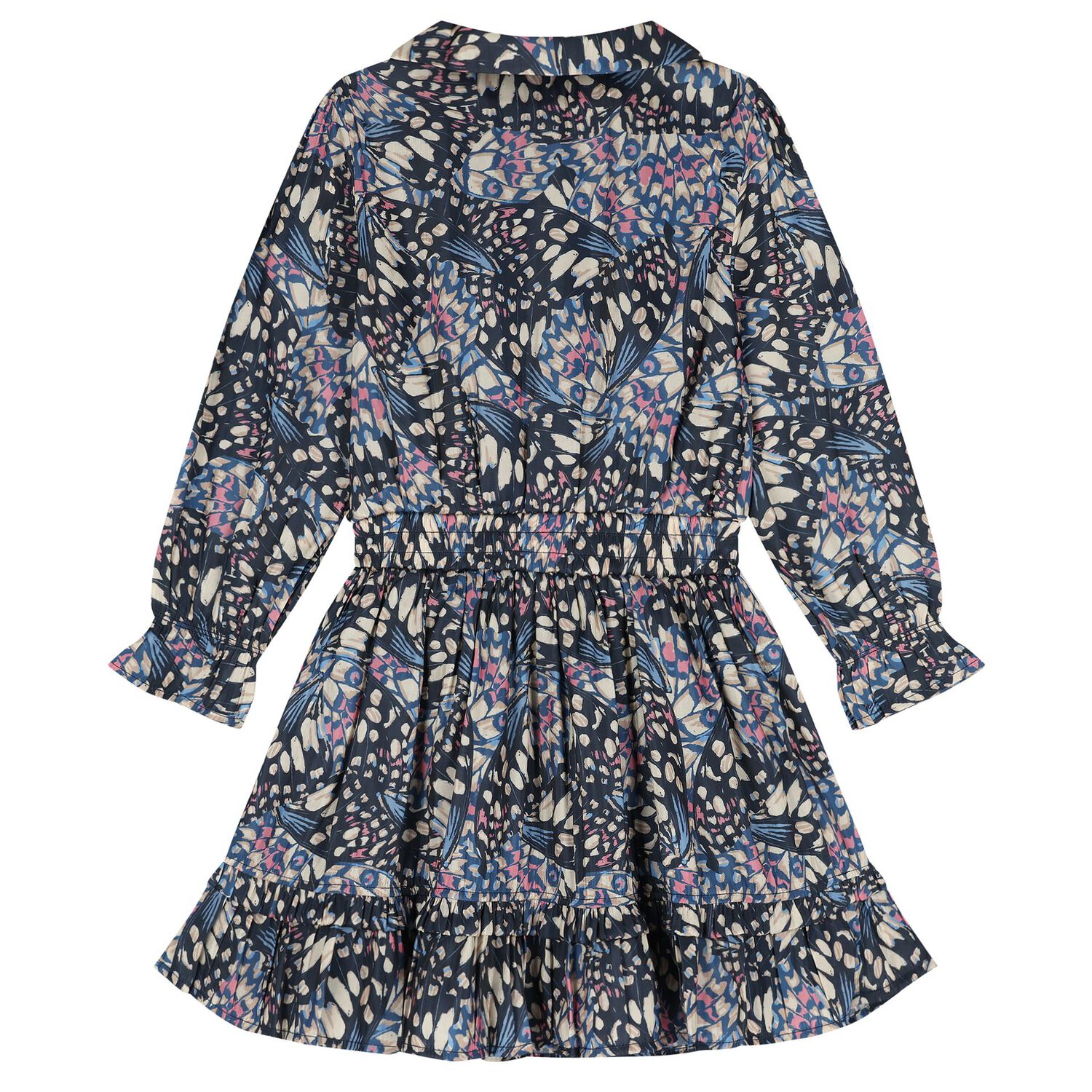 Girls Muti-Coloured Pleated Dress, 1, hi-res image number null