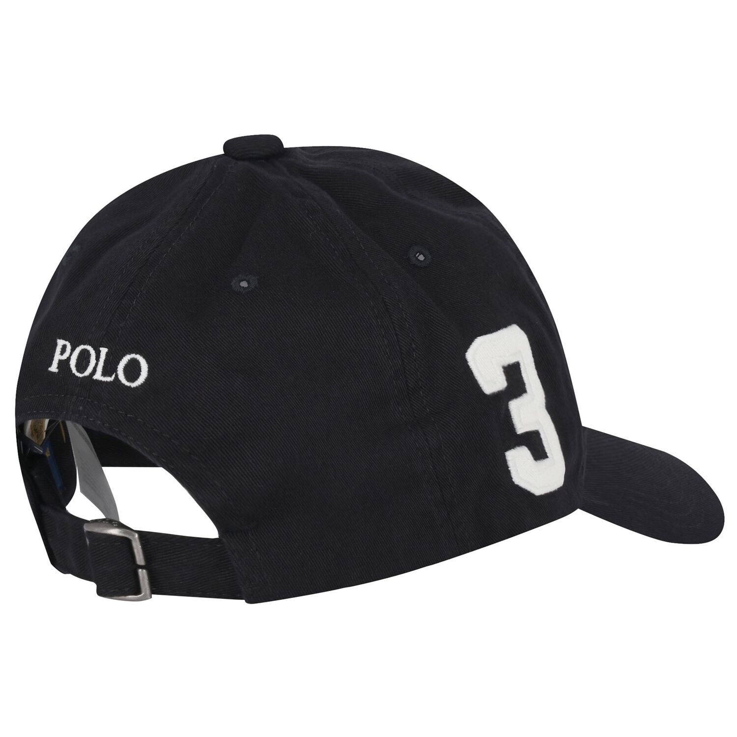 Boys Black Logo Cap, 2, hi-res