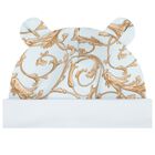 Baby Boys Blue & Gold Babygrow Gift Set (3 Piece), 1, hi-res