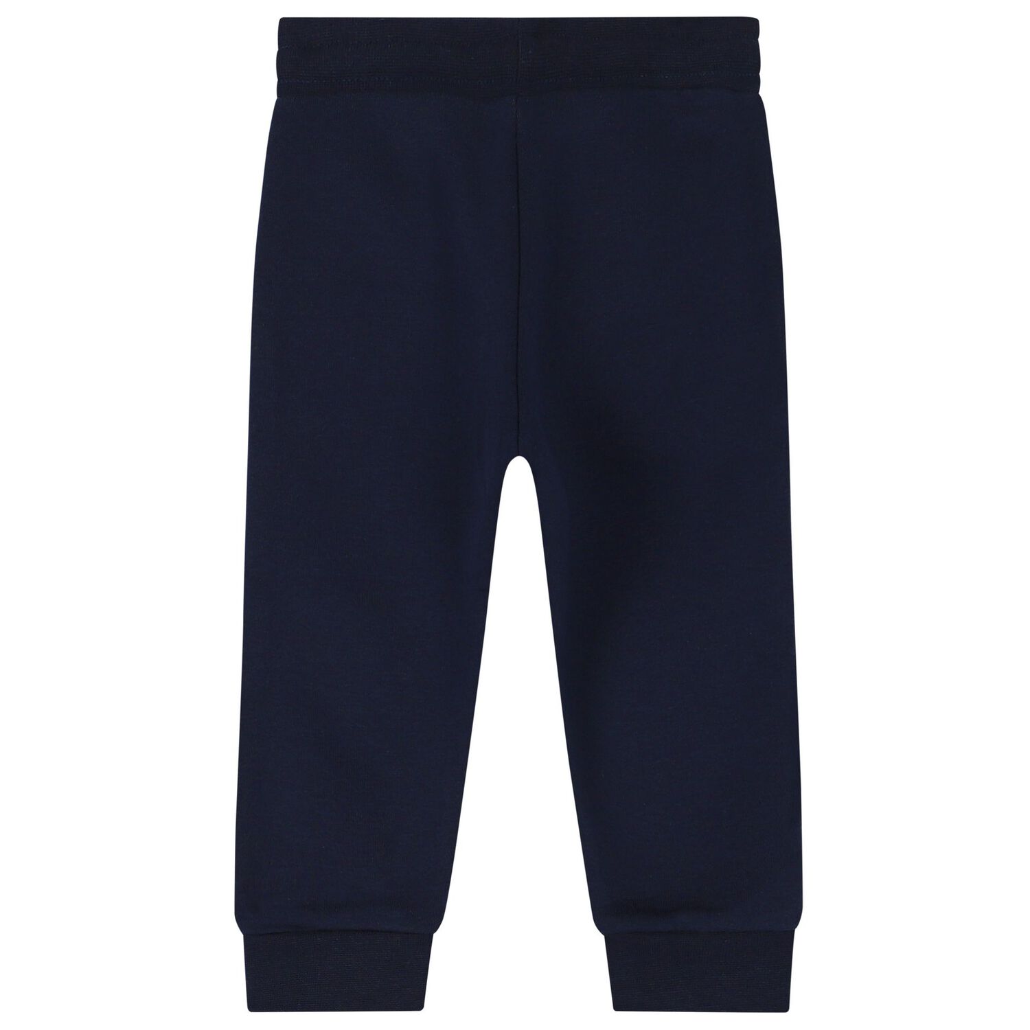 Younger Boys Navy Blue Logo Joggers, 2, hi-res image number null