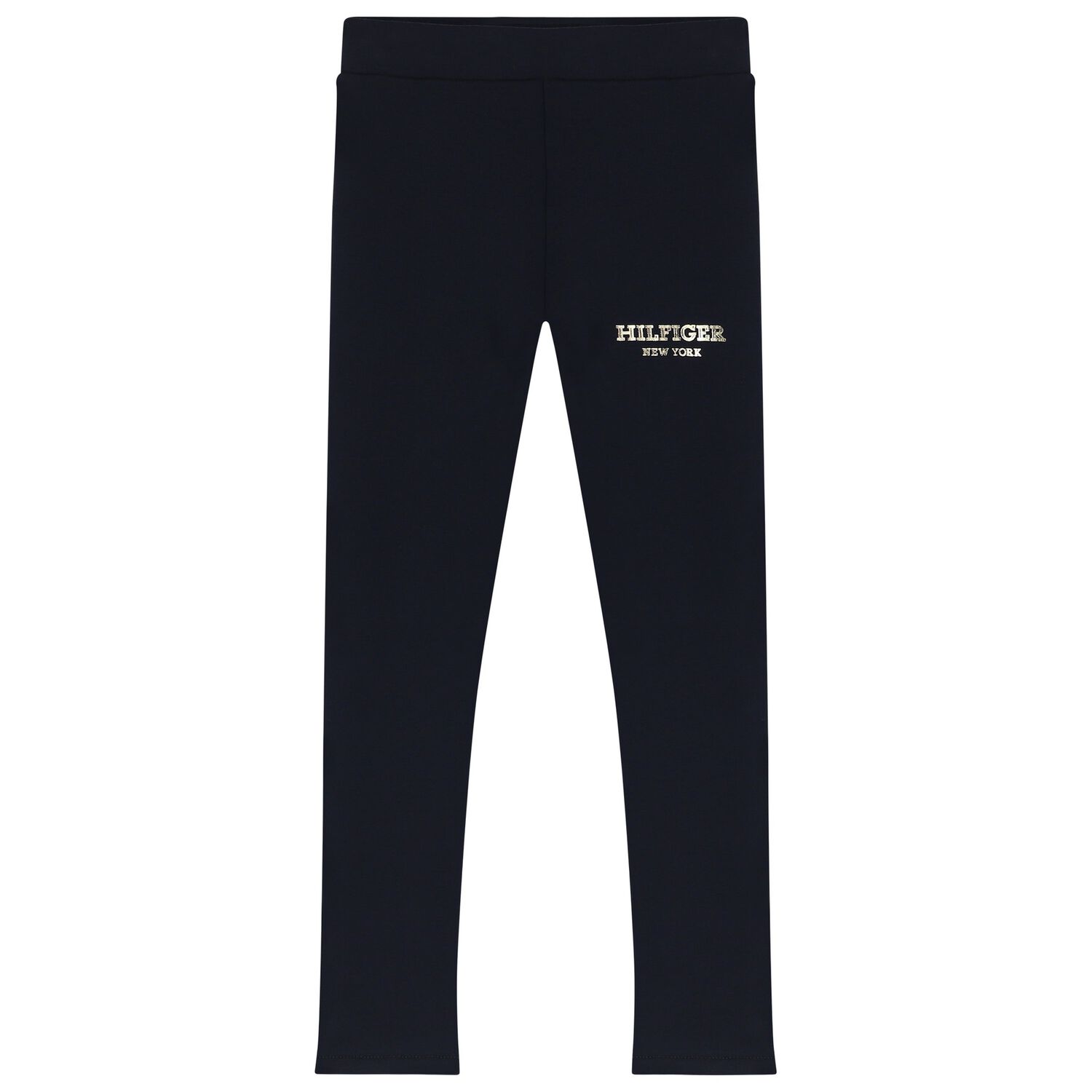 Gilrs Navy Blue Logo Leggings, 1, hi-res image number null