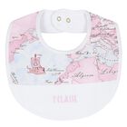 Baby Girls White & Pink Geo Map Babygrow Gift Set, 3, hi-res