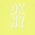 Girls Yellow Logo T-Shirt, 1, hi-res