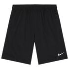 Boys Black Logo Shorts, 1, hi-res