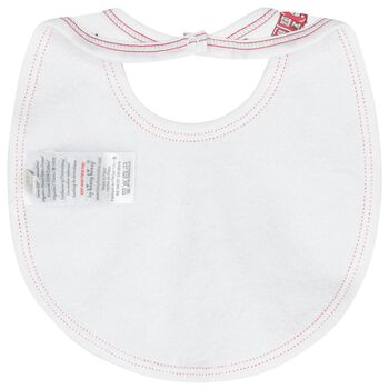Baby Boys White Lively London Bib