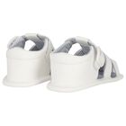Baby Boys Ivory Sandals, 1, hi-res