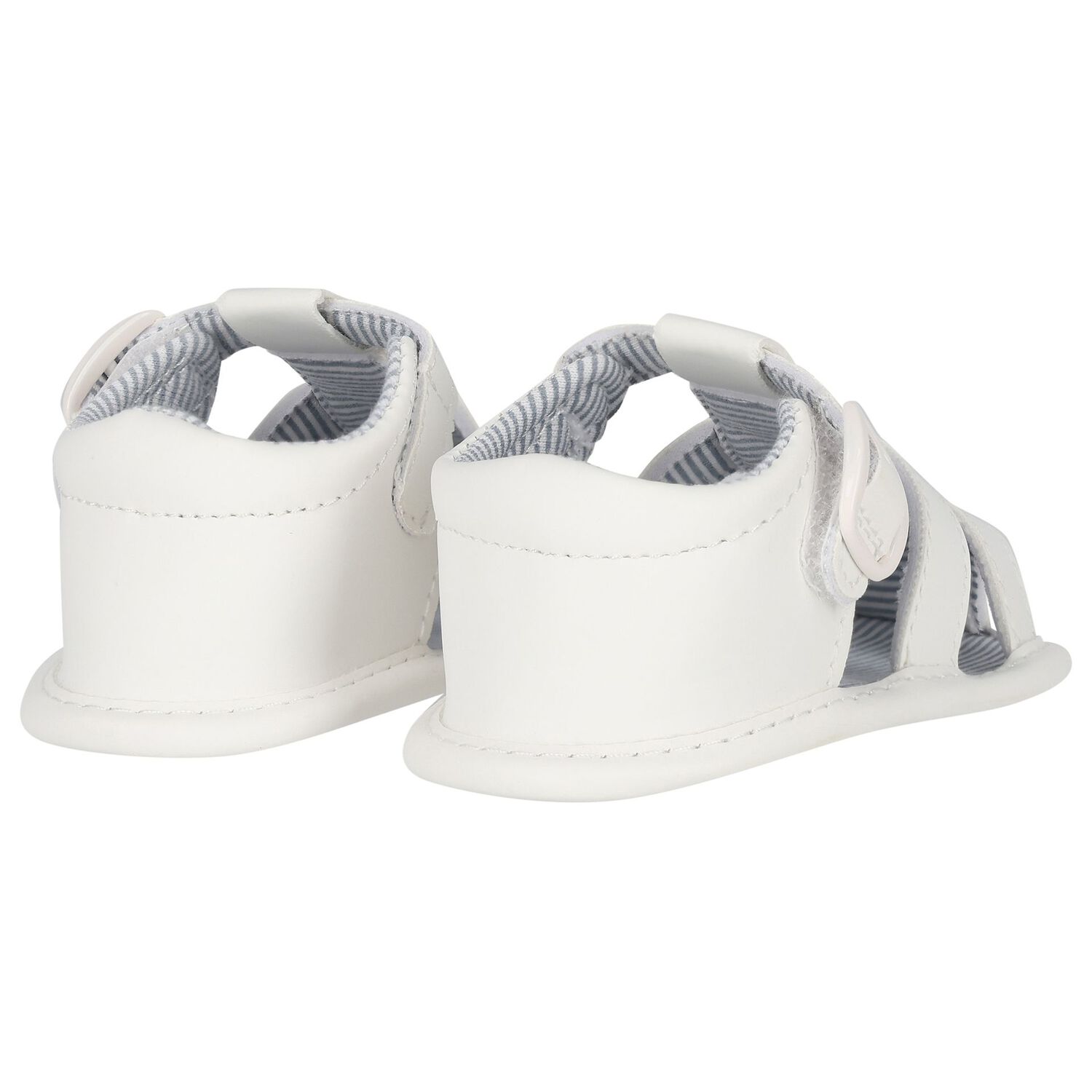 Baby Boys Ivory Sandals, 1, hi-res image number null
