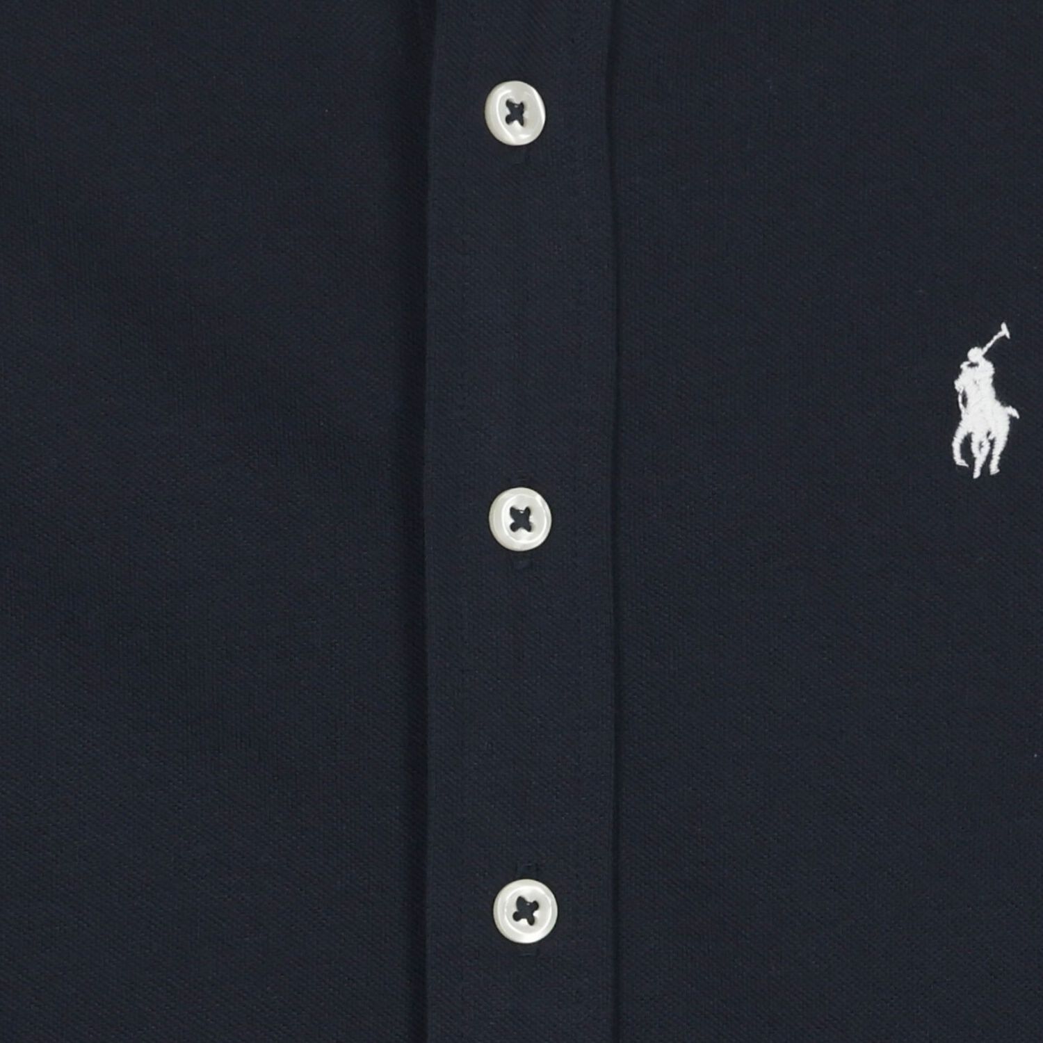 Boys Navy Blue Logo Shirt, 1, hi-res