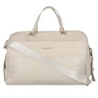 Beige Logo Baby Changing Bag, 1, hi-res