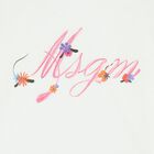 Younger Girls White & Pink Logo Shorts Set, 1, hi-res