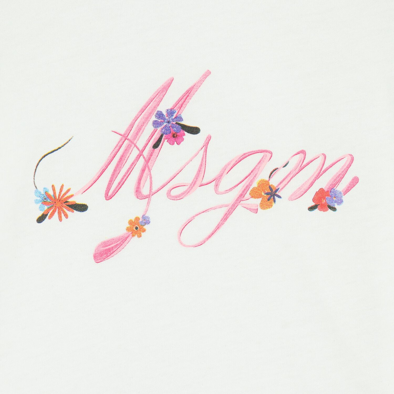 Younger Girls White & Pink Logo Shorts Set, 1, hi-res