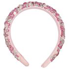 Girls Pink Embellished Headband, 1, hi-res