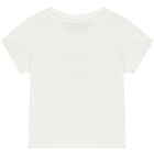 Ivory Teddy Bear Logo T-Shirt, 1, hi-res