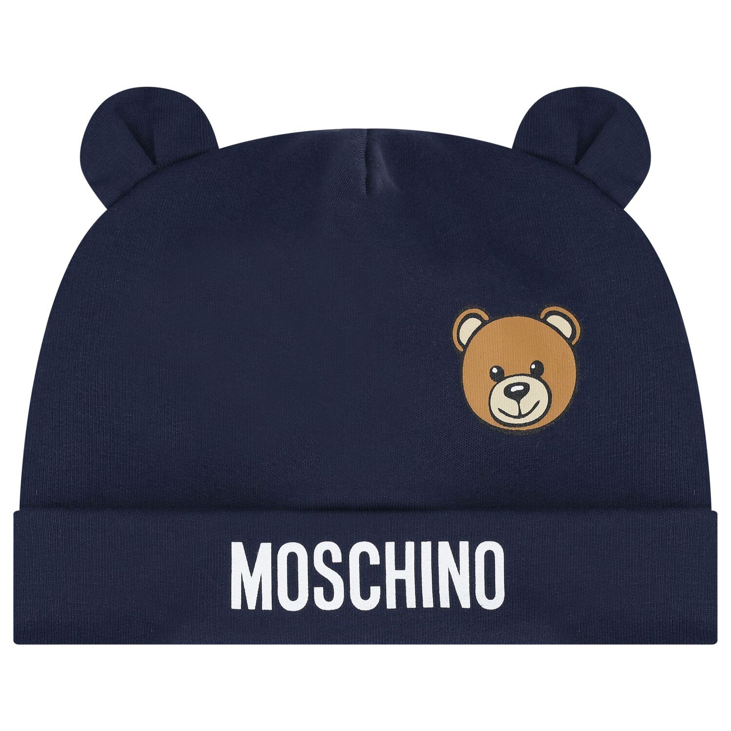 Navy Blue Teddy Bear Logo Babygrow Gift Set, 3, hi-res