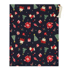 Red & Navy Blue Festive Pyjamas, 2, hi-res