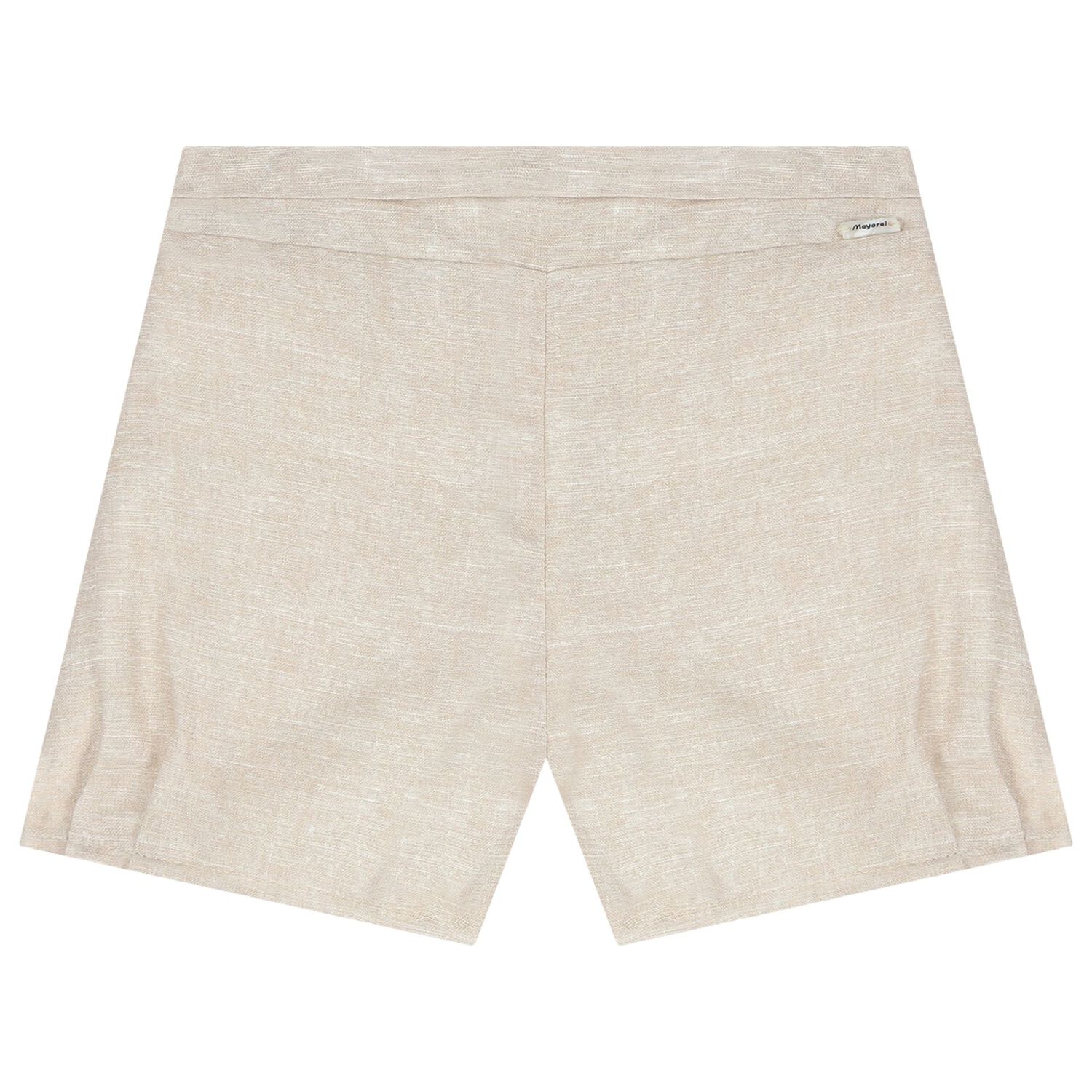 Baby Boys White & Beige Shorts Set, 1, hi-res
