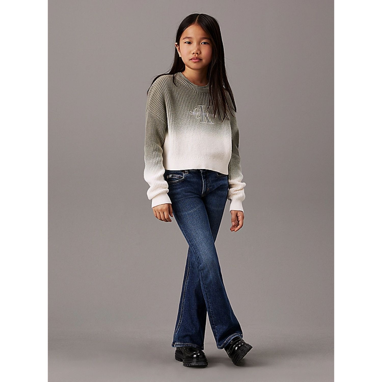 Girls Blue Denim Jeans, 1, hi-res image number null